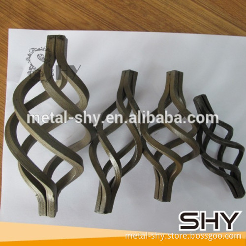 Various Decorative Wrought Iron Parts